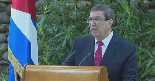 Cuba’s foreign minister says there are no negotiations happening between the nation, U.S.