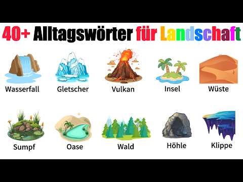 Verbessere deinen Wortschatz: Natur & Landschaft | A1-A2 | Deutsch Lernen | Deutsch für Anfänger