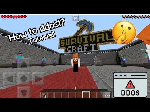 How to ddos a minecraft server? Turorial | Educational Purpose Only