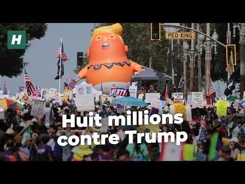 Aux États-Unis, les « No Kings » de nouveau dans la rue pour manifester contre Donald Trump