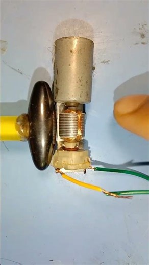 Open Motor experiment #dcmotor #diy #experiment #project