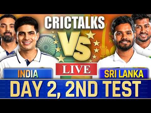 🔴 Live: IND vs SL, Day 2, 2nd Test, Cricket Live Match Today Scores, Commentary, 1st Session