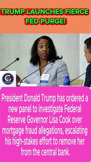 TRUMP LAUNCHES FIERCE FED PURGE!