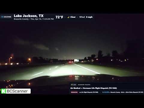 🚨 LIVE: On-Scene Police Activity & Real-Time Scanner | Brazoria County TX