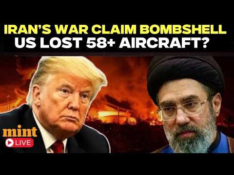 LIVE | US Air Losses Revealed? Iran Claims 58+ F-15s, F-35s & Reapers Destroyed | Trump