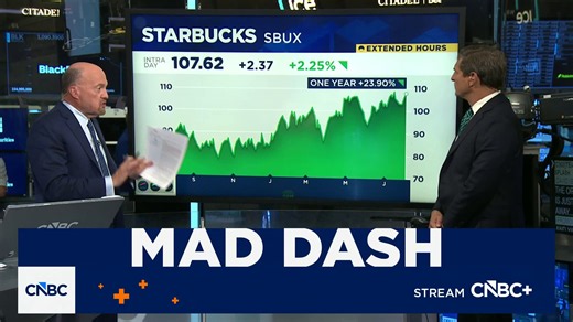 Cramer’s Mad Dash: Starbucks