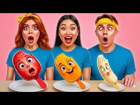 😳 EXTREME TINY vs GIANT PLATE CHALLENGE! 24H Eating ONE SIZE 🍽️🔥