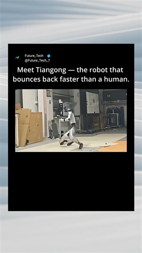 Meet Tiangong: The Robot That Bounces Back Faster Than a Human! 🤯🦾