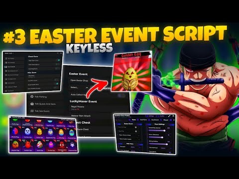 [🥚] Blox Fruits Script No Key New UPDATE! - EGG FINDER, FRUIT SNIPER, AUTO COLLECT EGG & MORE!