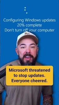 Microsoft Threatened To Stop Updates. Everyone Cheered.