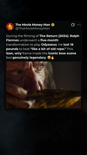 Ralph Fiennes’ Insane Transformation for The Return #movietrivia