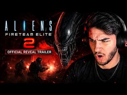 ALIENS: FIRETEAM ELITE 2 Official Reveal Trailer Reaction 🔥 THIS LOOKS INSANE