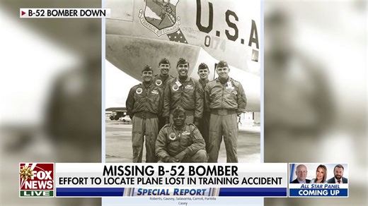 Inside the effort to find missing B-52 bomber lost in training accident