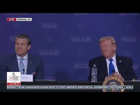 WATCH: Pam Bondi and Pete Hegseth Praises President Trump For Keeping America Safe - 03/23/26