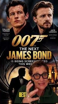 James Bond Auditions: Who Could Become the Next 007? #shorts