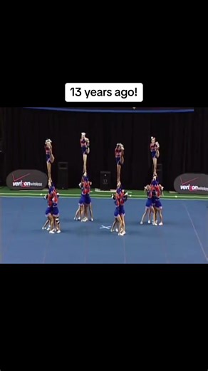 Crazy how far cheer has come since then. #cheerleading #cheertok #schoolcheer #allstarcheerleading