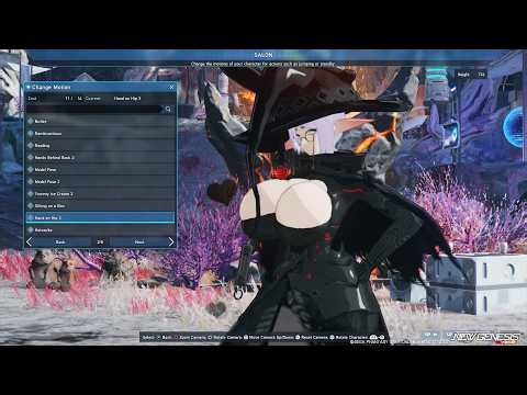 PSO2 NGS Character Creation Tutorial, Black Heart Mia