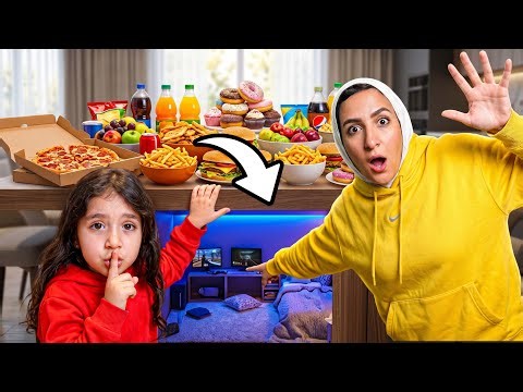 صنعنا غرفة سرية لنا تجدها أبدا 🤫 اول شخص يلاقينا ( يربح iPhone 📱) ( العقاب صدمة 😱 )