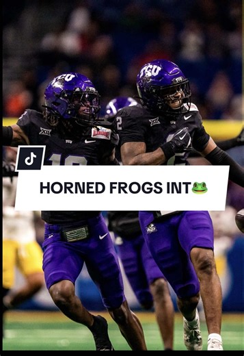 Jamel Johnson's Intercepted Pass at TCU Football Game