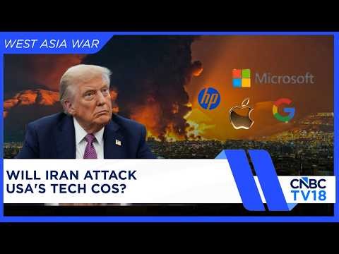 Iran Threatens Nvidia, Apple & Other Tech Giants With An Attack | N18G | CNBC TV18