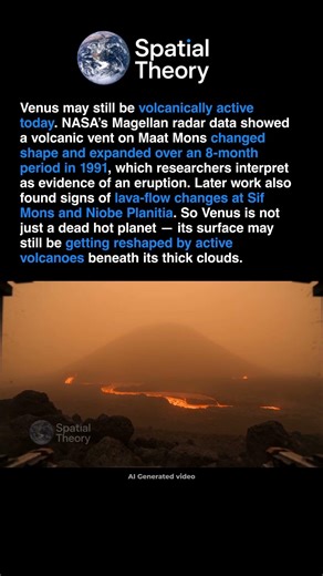 Venus May Still Have Active Volcanoes