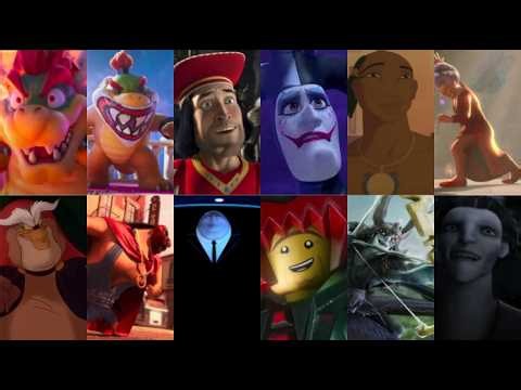 Defeats of My Favorite Animated Non Disney Movie Villains Part I (Update)