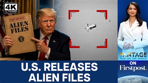 US: Pentagon Releases Files on UFOs, Aliens After Trump’s Order | Vantage on Firstpost