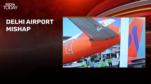 SpiceJet plane hits stationary Akasa Air plane at Delhi airport
