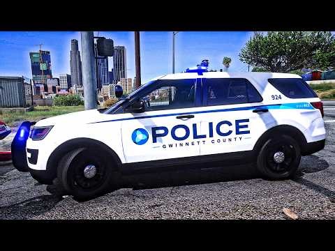 GWINNETT COUNTY PD Takes Over! 🚔 | GTA 5 LSPDFR Sunday City Patrol Madness