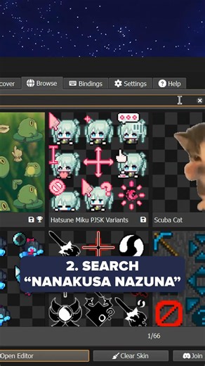 Nazuna Nanakusa cursor for Windows | Mouse X