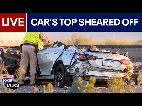 🔴LIVE: Semi vs. car, political consultant interview, Artemis II documentary | FOX 10 Talks