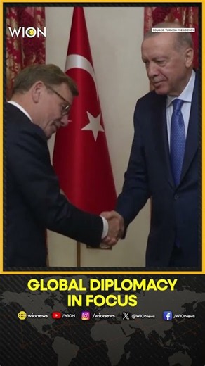 Erdogan Meets Key World FMs as Turkey Hosts High-Level Talks | WION Shorts
