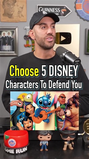 Choose 5 Disney Characters To Defend You The Rest Will Attack You (BLINDLY) #fyp #disney #movie #cartoon #games