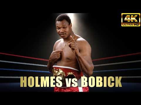 Larry Holmes vs Rodney Bobick | KNOCKOUT Boxing Fight | 4K Ultra HD
