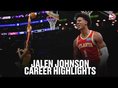 Jalen Johnson Best Highlights of Career So Far | Atlanta Hawks