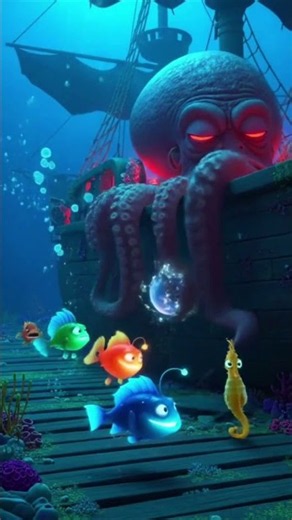 Bioluminescent Deep-Sea Heist