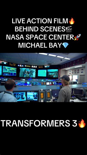 Transformers 3 live action film behind the scenes NASA Space Center Michael Bay