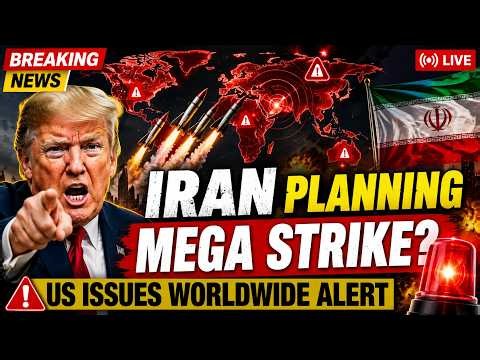 Trump LIVE: IRAN MEGA STRIKE IMMINENT? US Issues Global Emergency Alert LIVE | US News LIVE