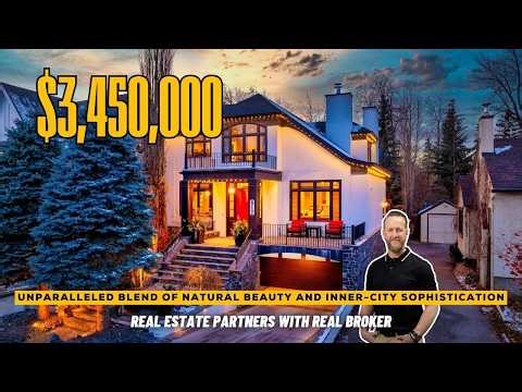 Exceptional Inner-City Riverfront Estate in Prestigious Rideau Park!