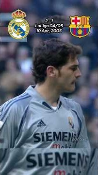 Real Madrid vs Barcelona LaLiga 04/05