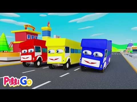 If You’re Happy and You Know It | Learn Colors & Actions | Kids Songs | Pilli Go