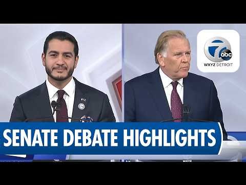 Michigan Senate Debate Recap: Rogers vs. El-Sayed on Tariffs, Iran, Trump Ties