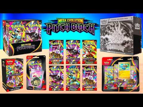 I Opened Every Pokemon "Pitch Black" Pack Is It Worth It?