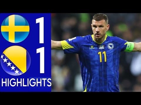 Sweden vs Bosnia & Herzegovina Highlights (1-1) | GYÖKERES & ALAJBEGOVIĆ Goals DRAMA! 🇧🇦🇸🇪