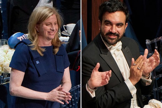 NYPD commish Jessica Tisch roasts Mamdani, jokes about far left’s demands to fire her at Al Smith dinner