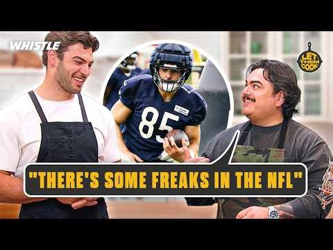 Cole Kmet On His Legendary Playoff Catch, Bears Future, & NFL Vs. College Football 🏈