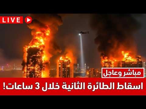 عاجل ايران⛔تل أبيب تشتعل الان ..االحرس الثوري أطلقنا 240 صاروخ بالستي.. الاف الاسرائيليين في الملاجئ