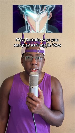 Fortnite Sung Jin-Woo Gameplay: Epic Anime Crossover