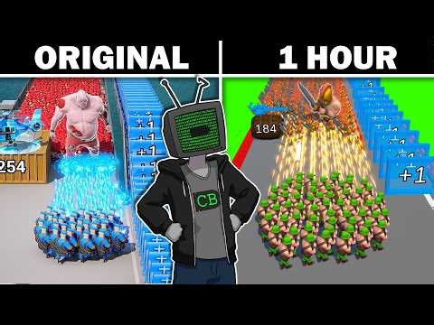 Can I remake those SH*TTY mobile games in 1 HOUR? ...again