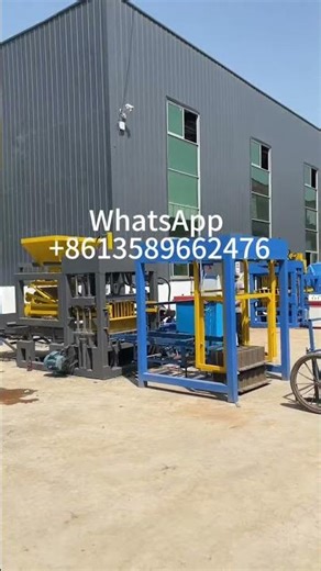 automatic concrete block making machine cement hollow block moulding machine cheap price for sale